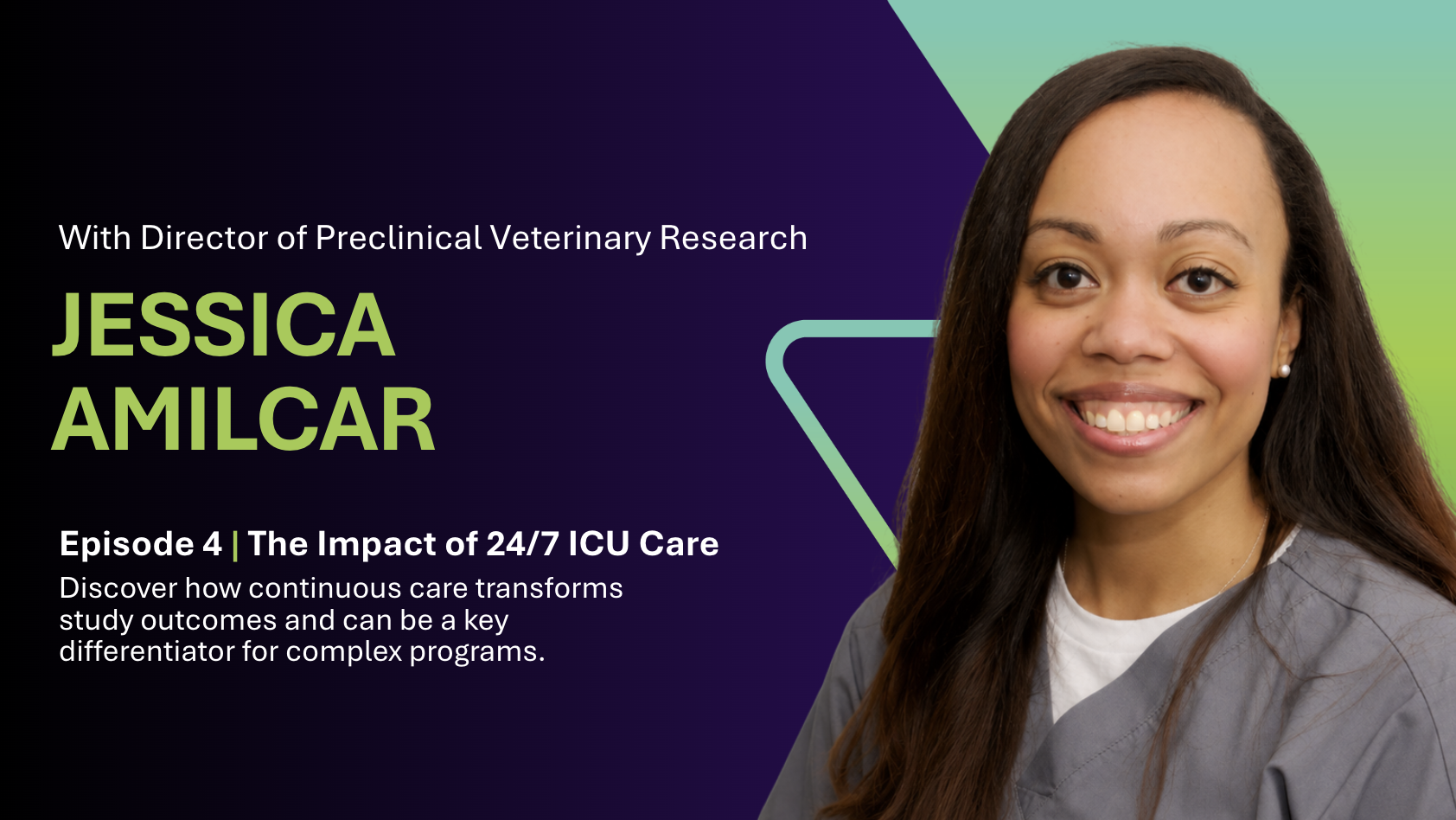 Voices of Veranex | Jessica Amilcar: Preclinical 24/7 ICU Care