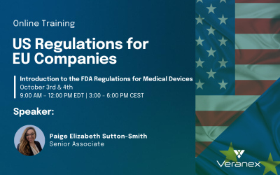 US Regulations for EU Companies – Introduction to the FDA Regulations for Medical Devices