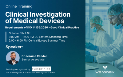 Training: Clinical Investigation of Medical Devices — Requirements of ISO 14155:2020 – Good Clinical Practice