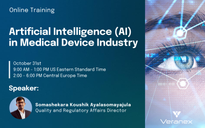 Training: Artificial Intelligence (AI) In the Medical Device Industry