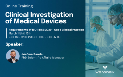 Training: ISO 14155:2020 Clinical Investigation of Medical Devices for Human Subjects — Good Clinical Practice